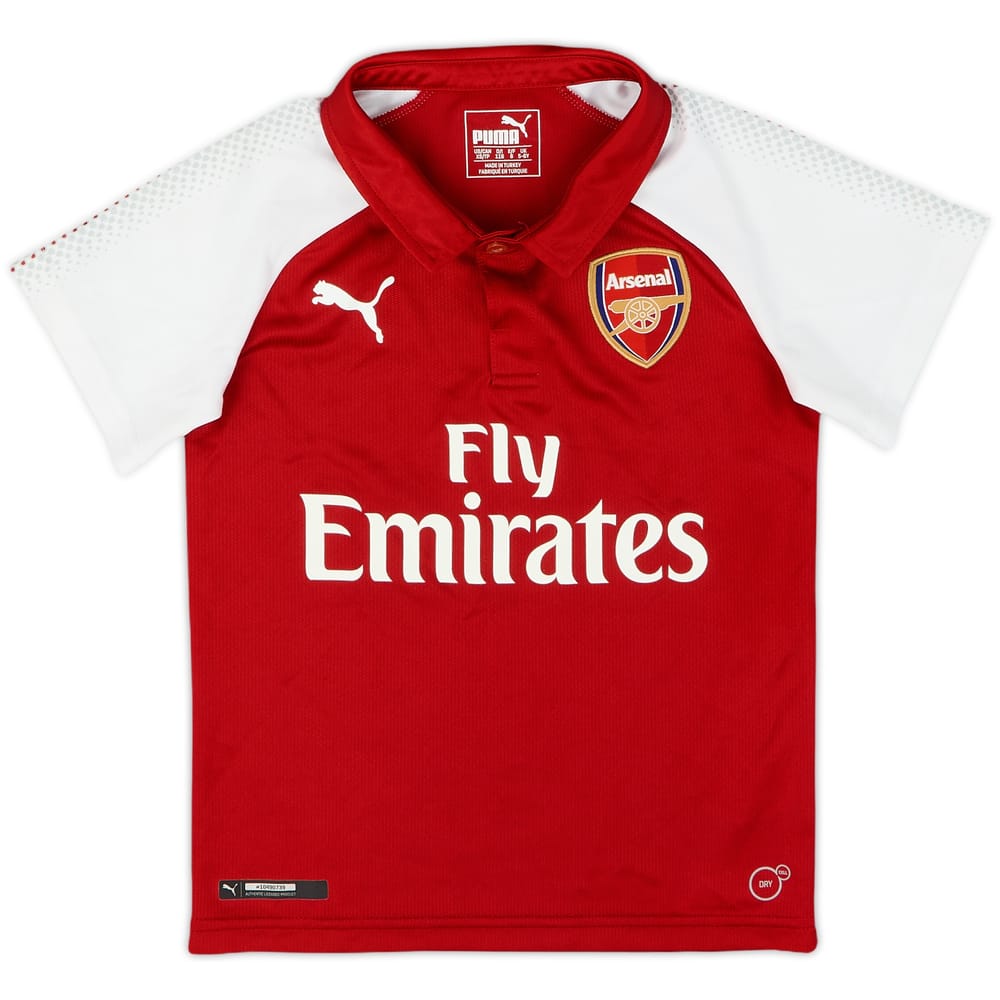 2017-18 Arsenal Home Shirt - 8/10 - (5-6 Years)