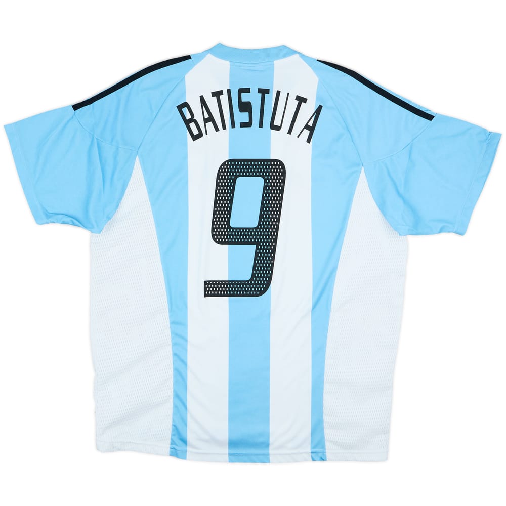 2002-04 Argentina Local Camiseta Batistuta #9 - 6/10 - (L)