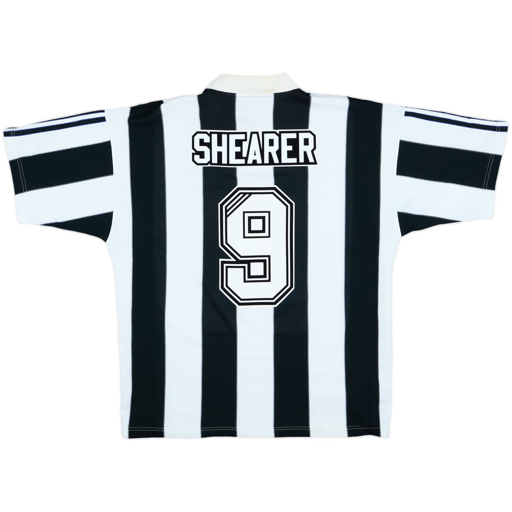 1995-97 Newcastle Home Shirt Shearer #9 - 8/10 - (L)
