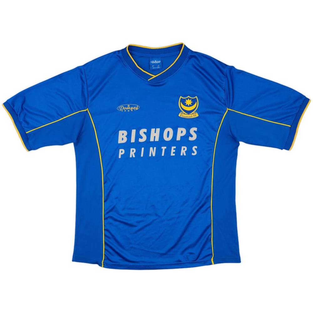 2000-02 Portsmouth Home Shirt - 8/10 - (L)
