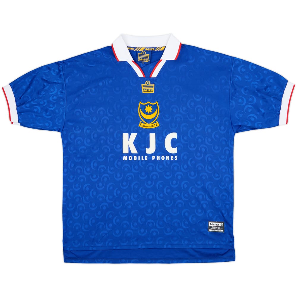 1997-99 Portsmouth Home Shirt - 8/10 - (XL)