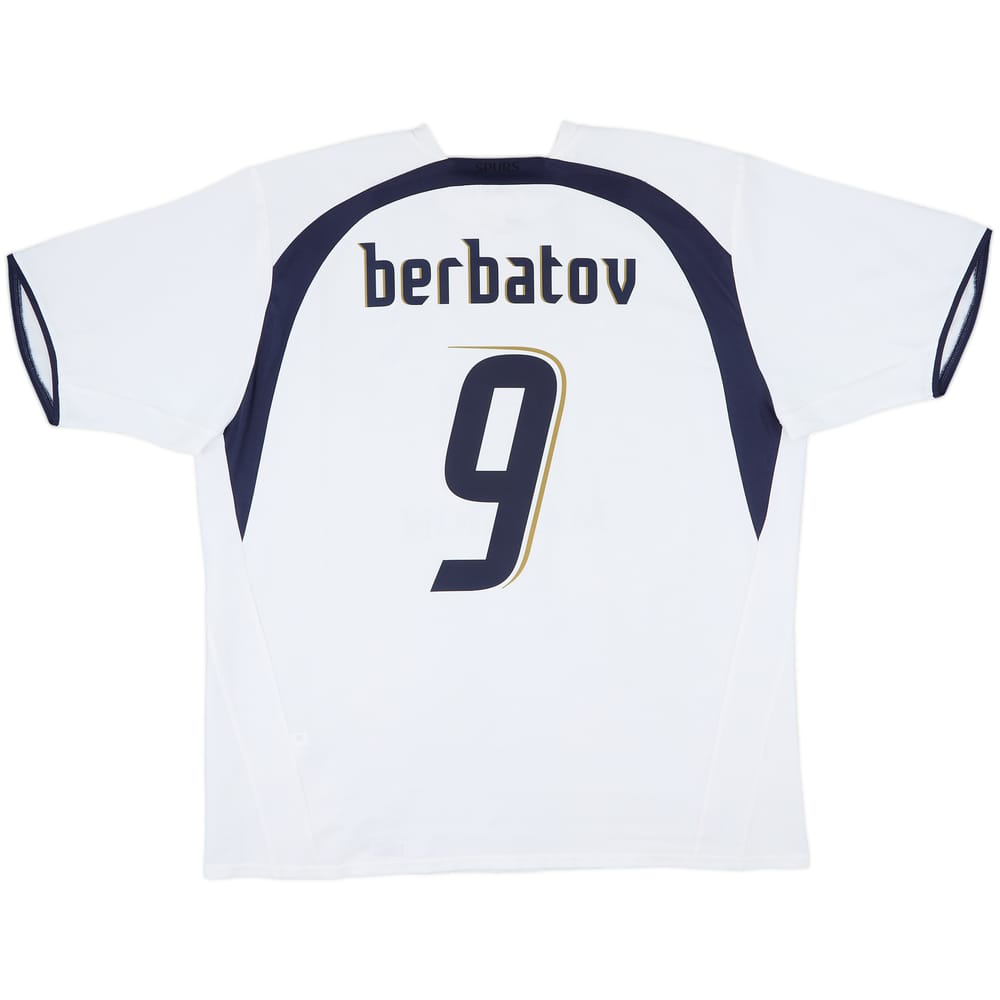 2006-07 Tottenham Home Shirt Berbatov #9 - 10/10 - (XXL)