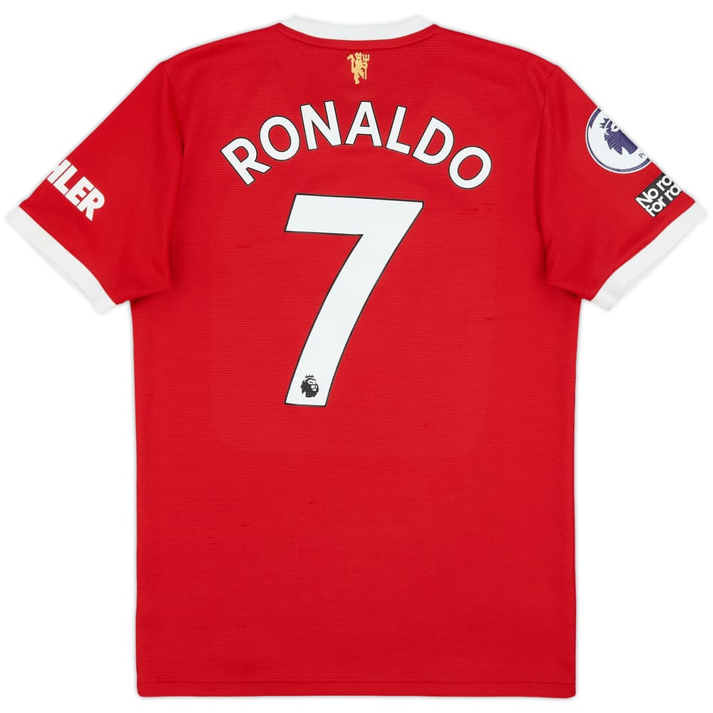 2021-22 Manchester United Home Shirt Ronaldo #7 - 7/10 - (S)