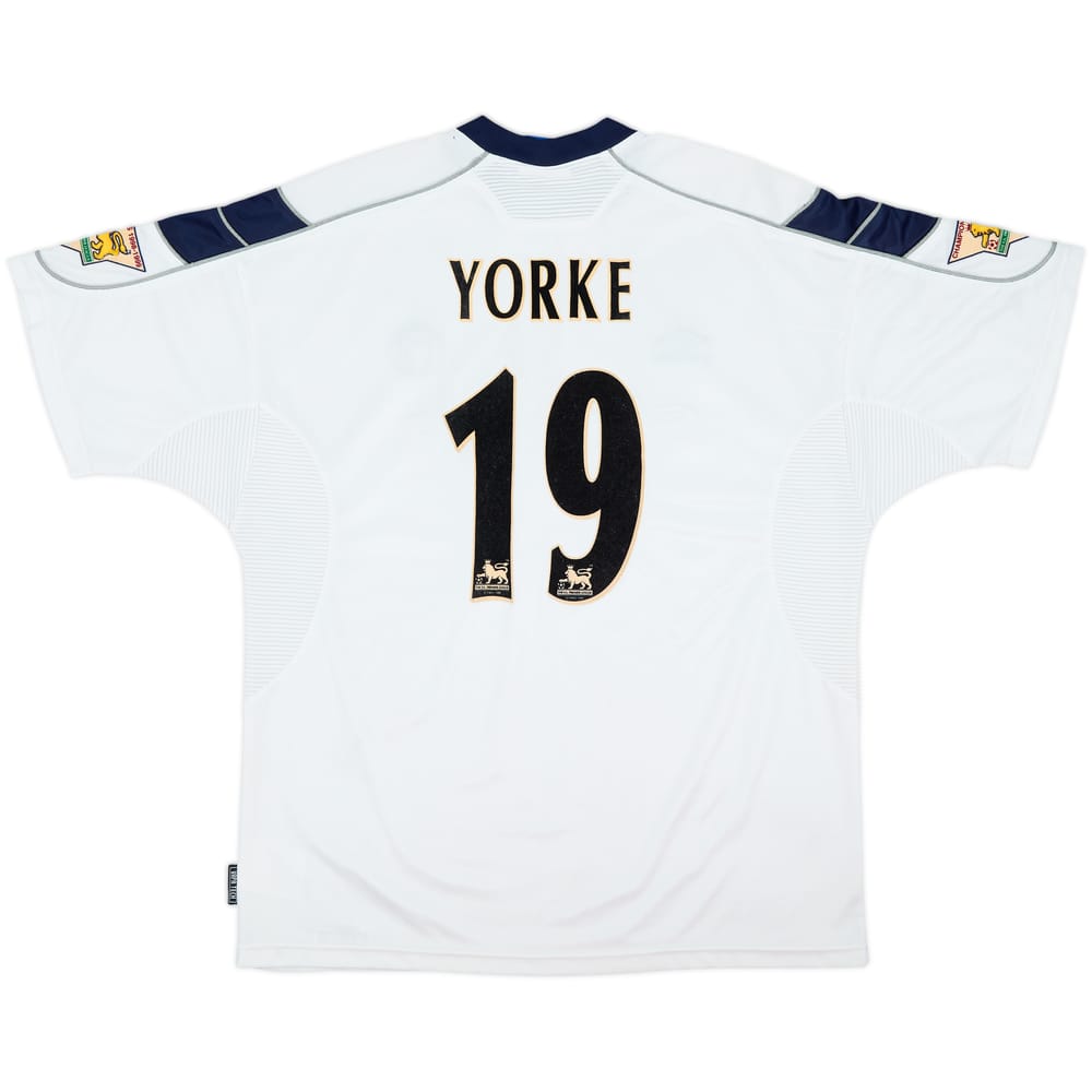 1999-00 Manchester United Third Shirt Yorke #19 - 8/10 - (XL)
