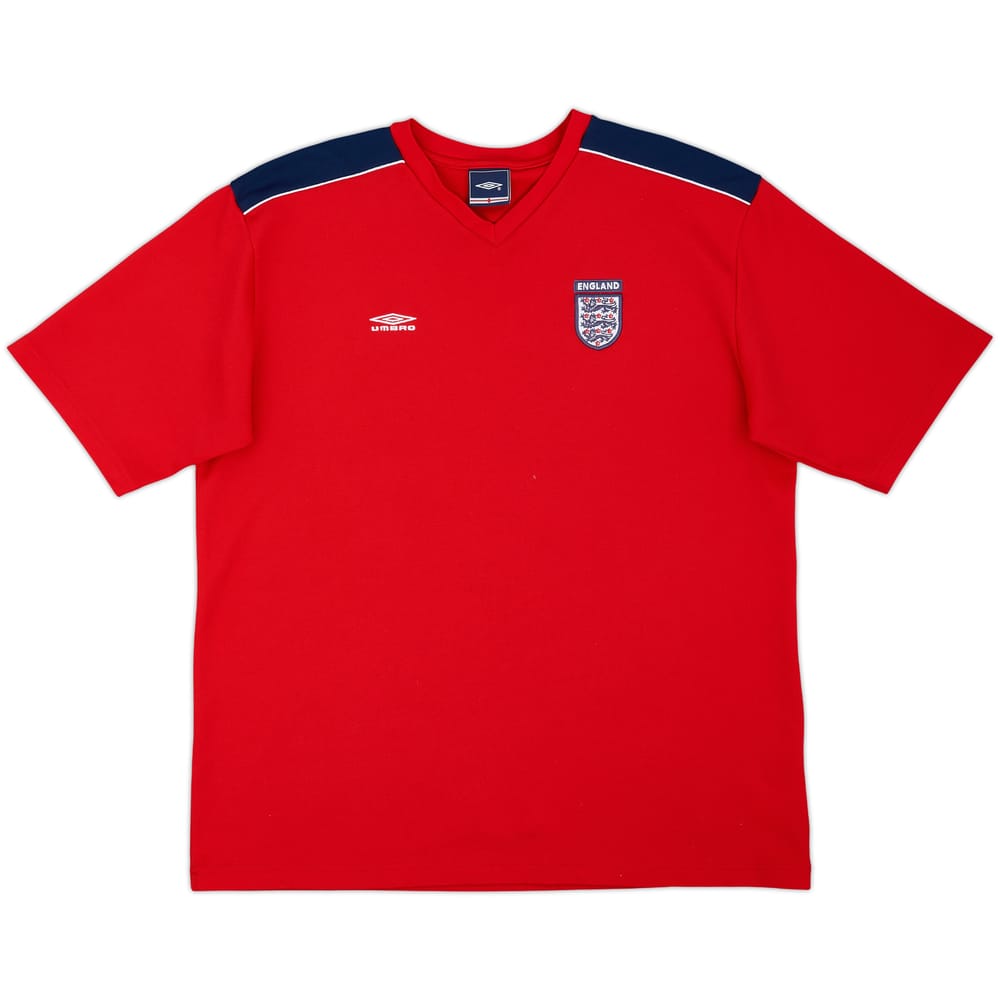 2002-03 England Umbro Training Shirt - 6/10 - (XXL)