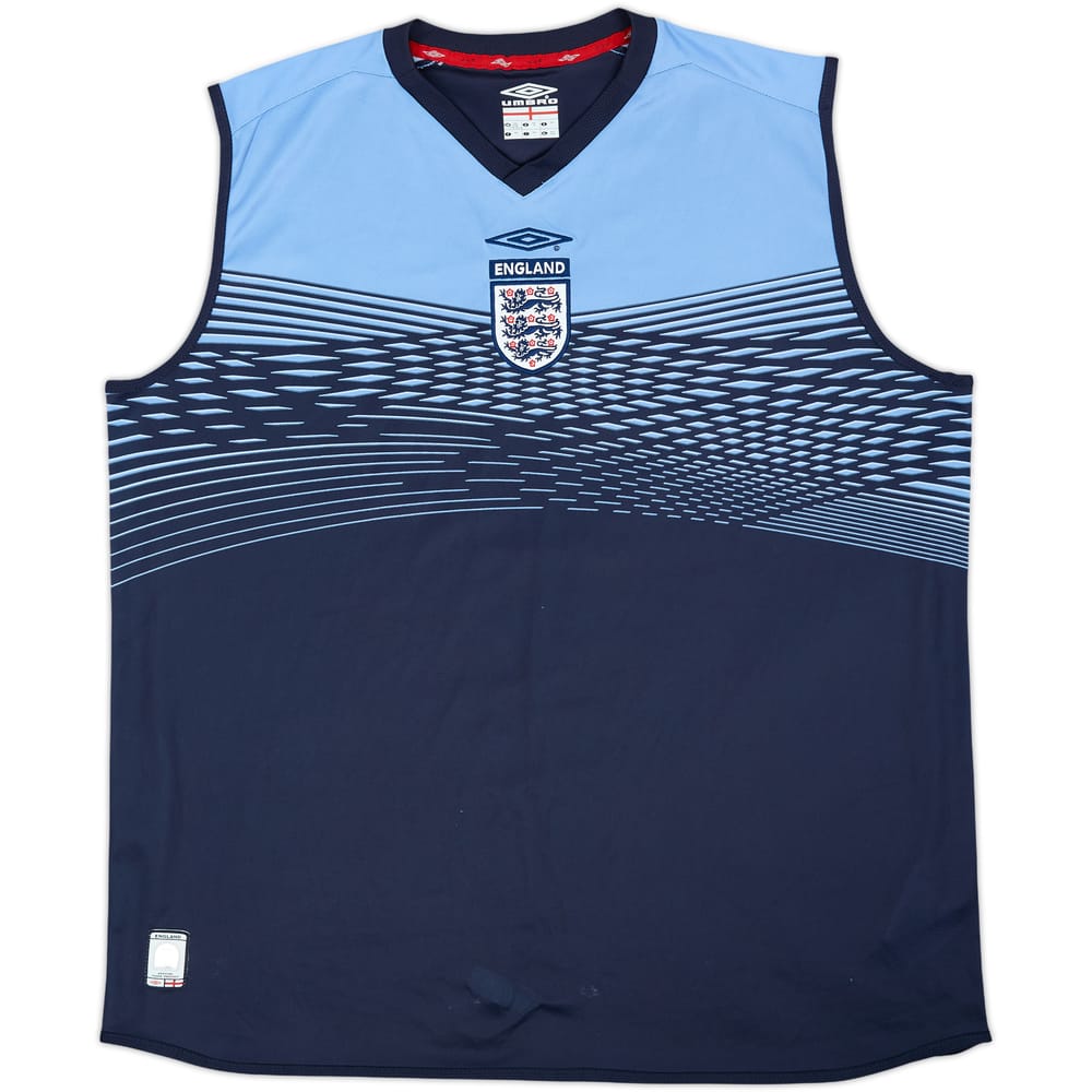 2002-04 England Umbro Training Vest - 8/10 - (XXL)