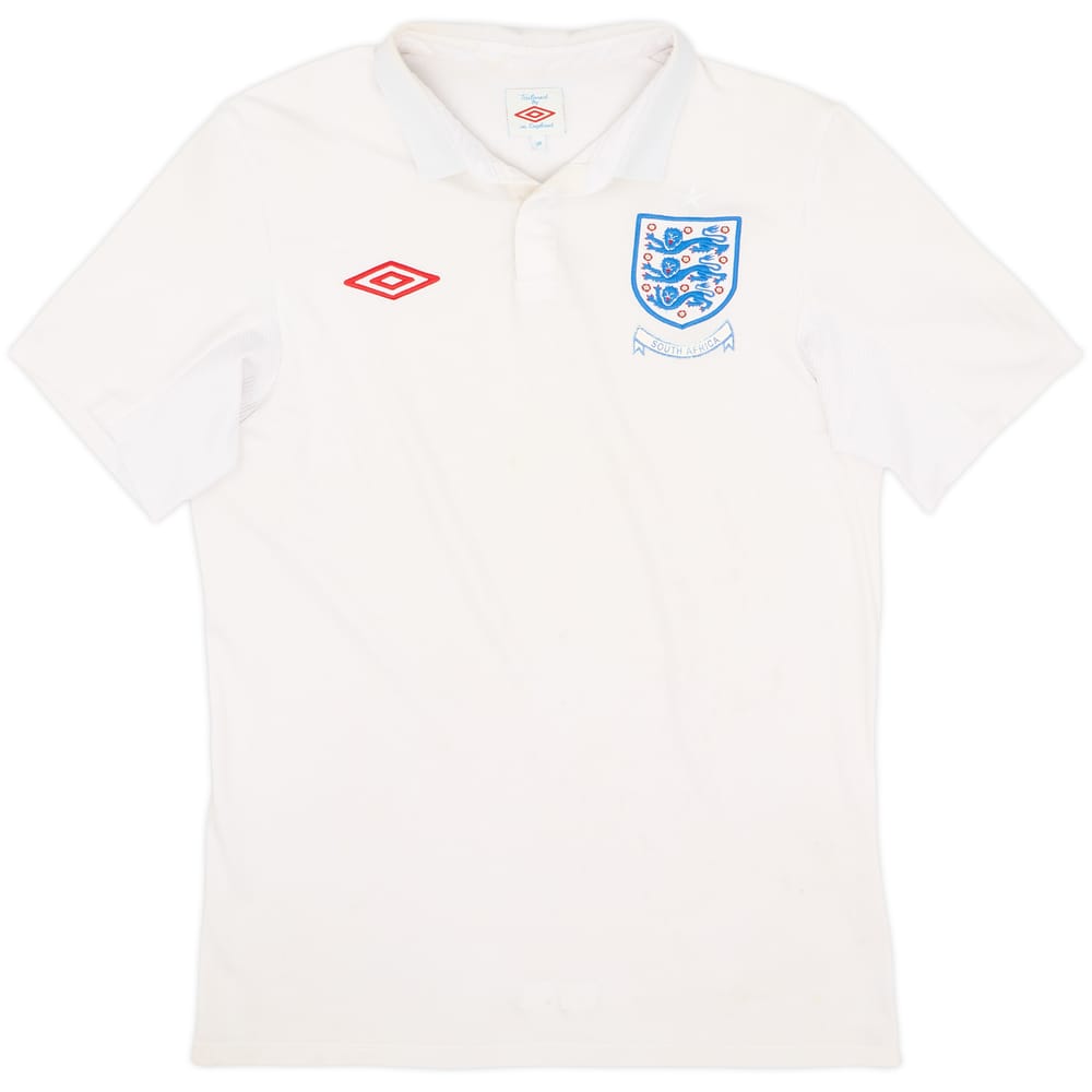 2010-11 England Home Shirt - 5/10 - (S)