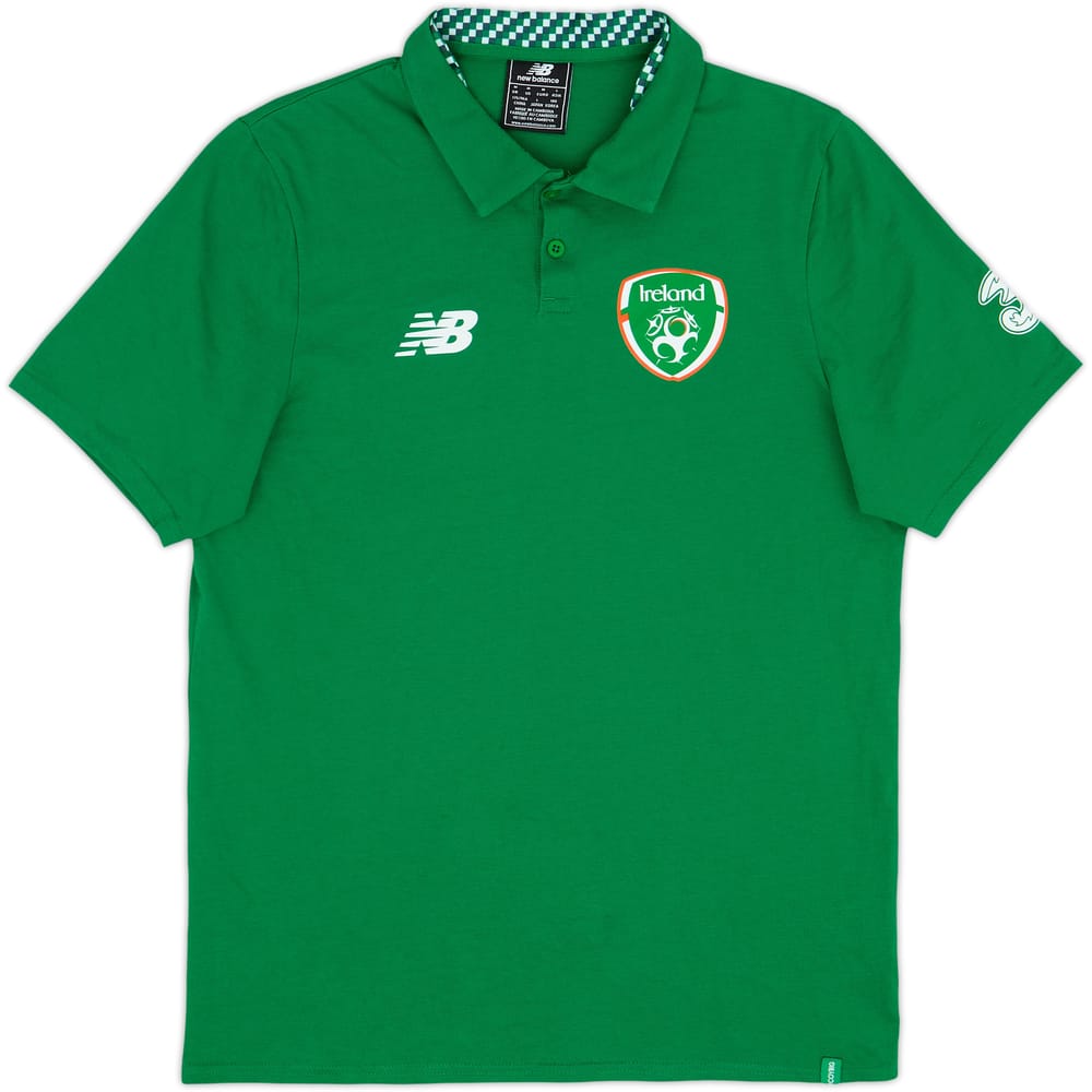 2019-20 Ireland New Balance Polo Shirt - 9/10 - (M)