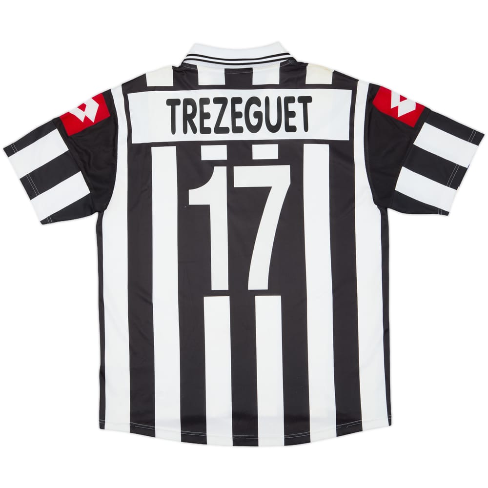 2001-02 Juventus CL Home Shirt Trezeguet #17 - 7/10 - (XXL)