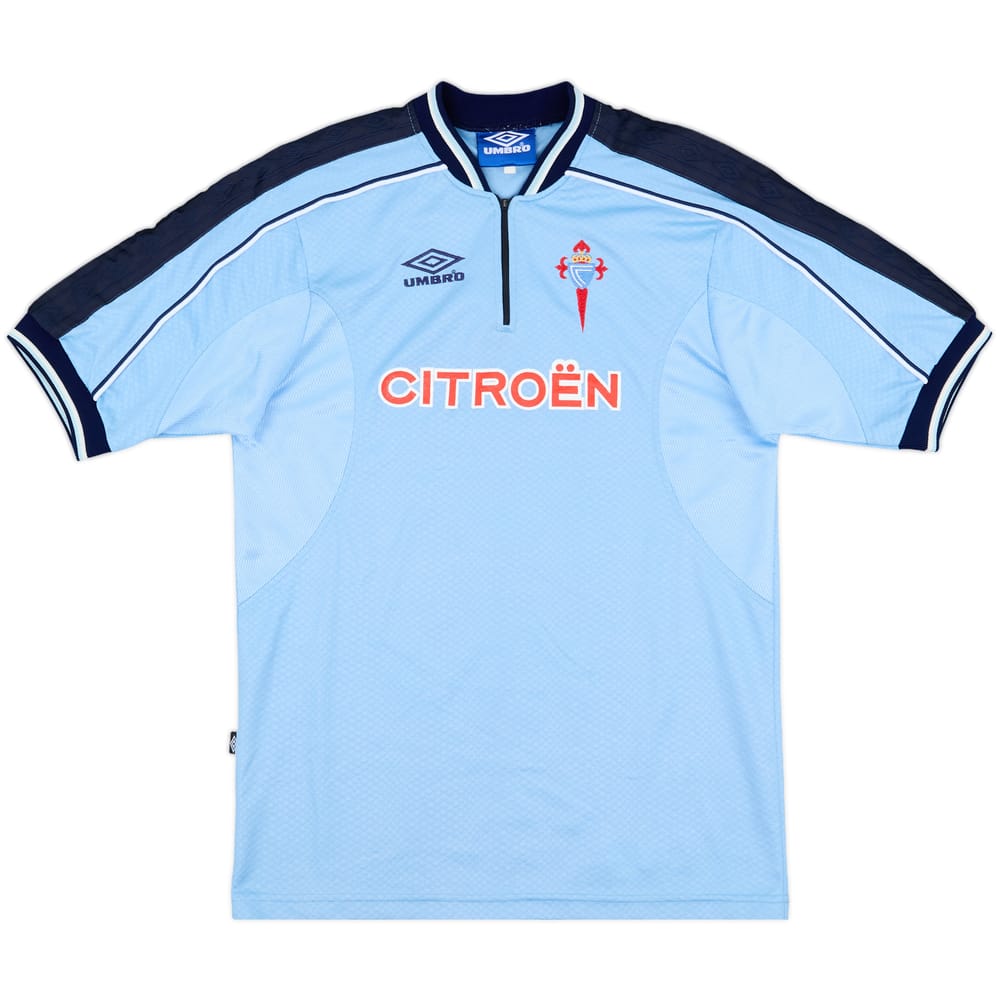 1999-01 Celta Vigo Home Shirt - 9/10 - (S)