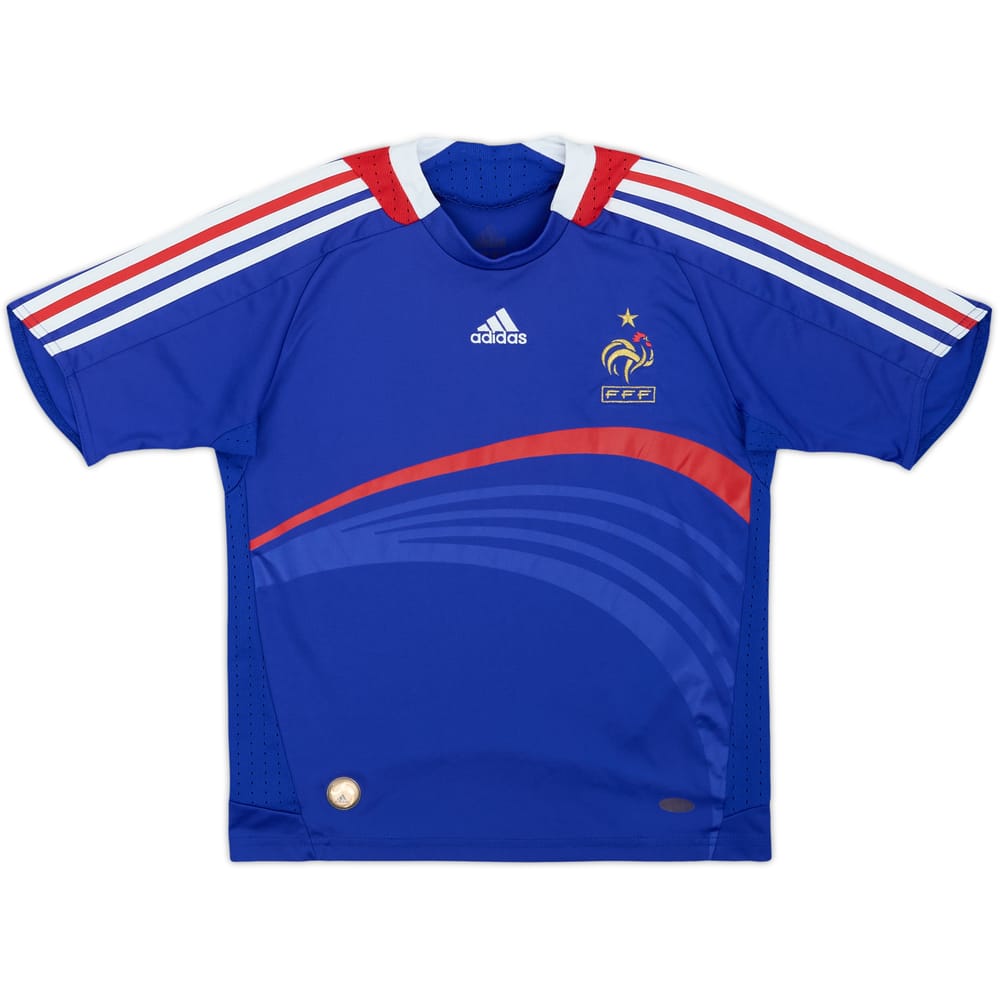2007-08 Francia Local Camiseta - 8/10 - (S.Boys)