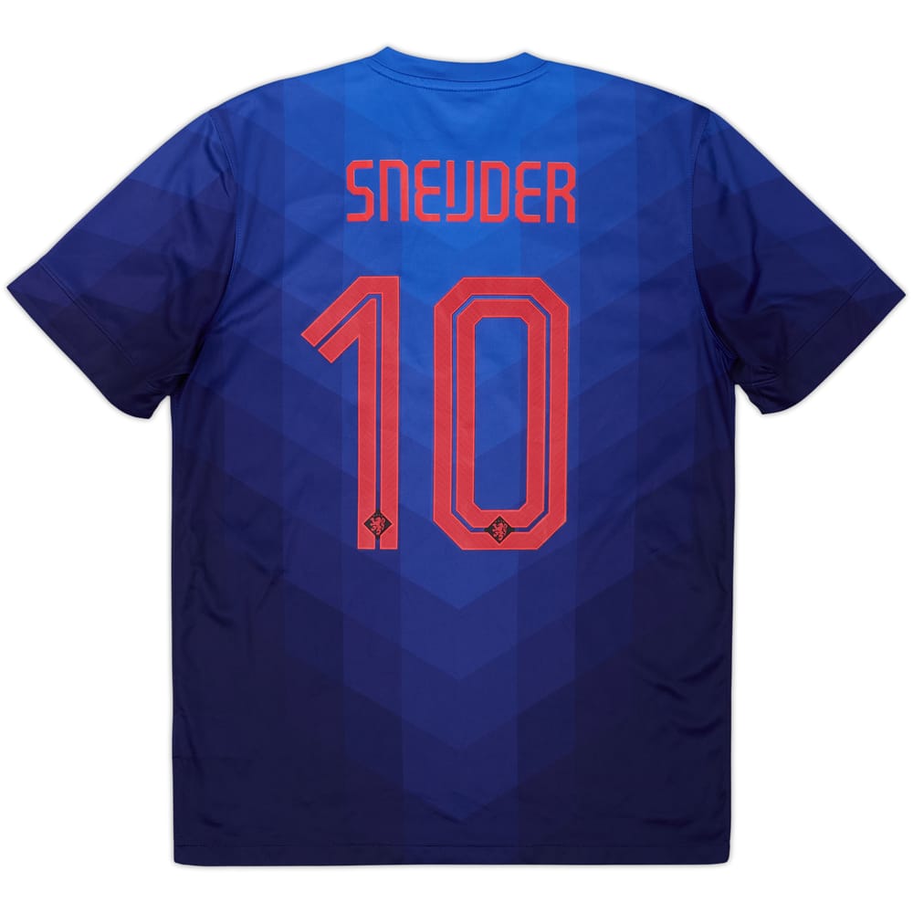 2014-15 Netherlands Away Shirt Sneijder #10 - 8/10 - (M)