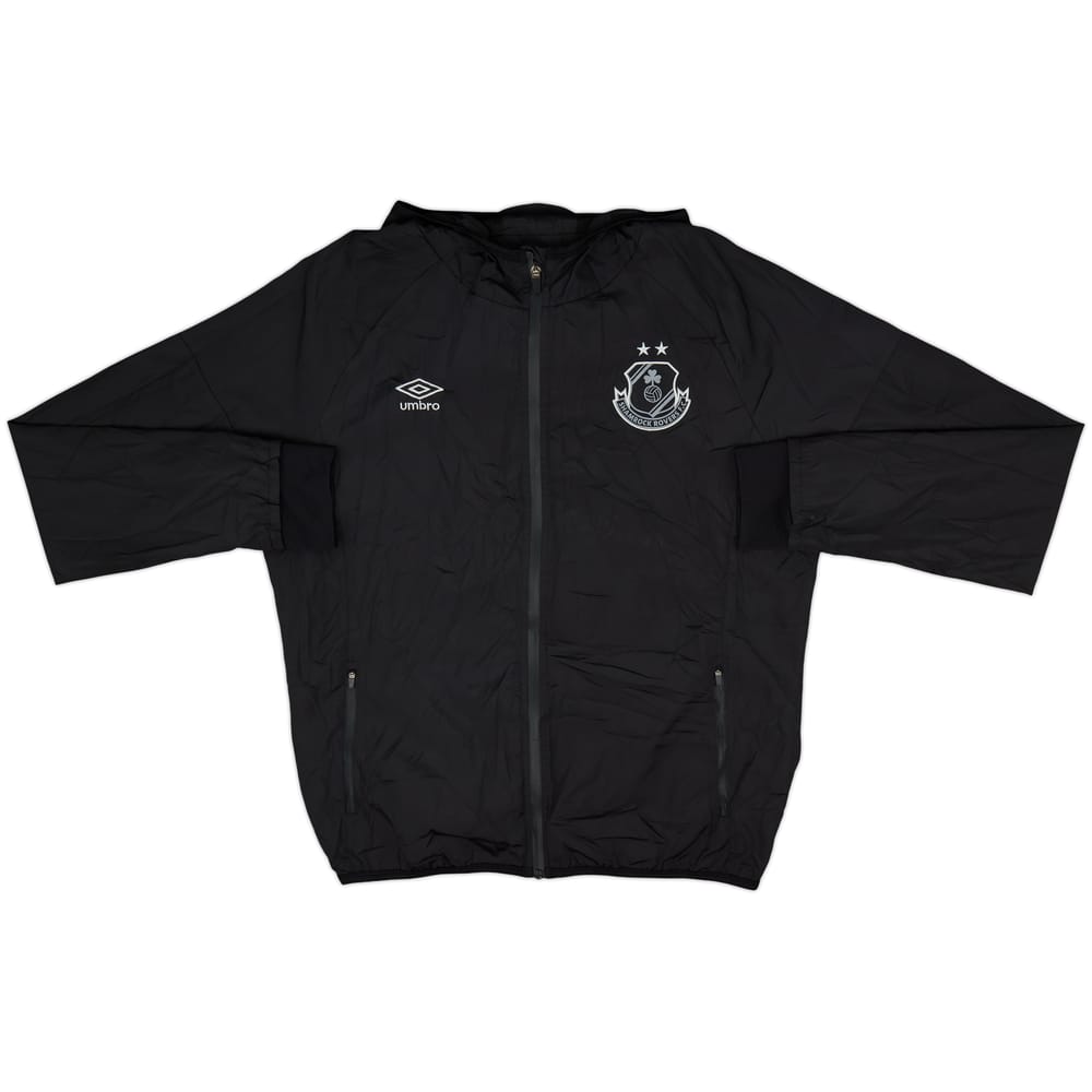 2023-24 Shamrock Rovers Umbro Hooded Rain Jacket - 8/10 - (L)