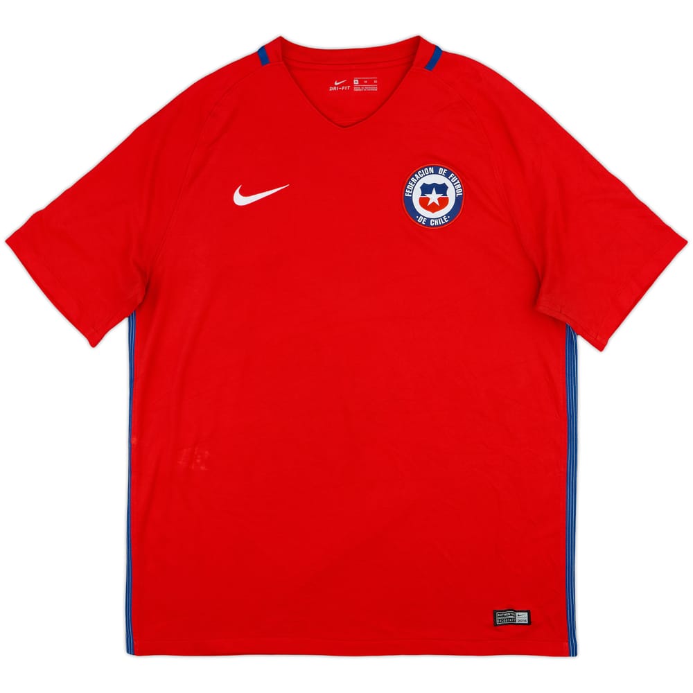 2016-17 Chile Home Shirt - 7/10 - (XL)