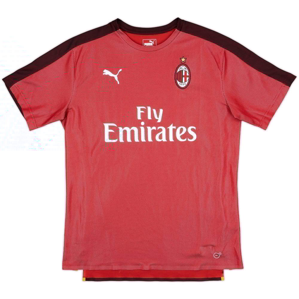 2018-19 AC Milan Puma Training Shirt - 10/10 - (L)