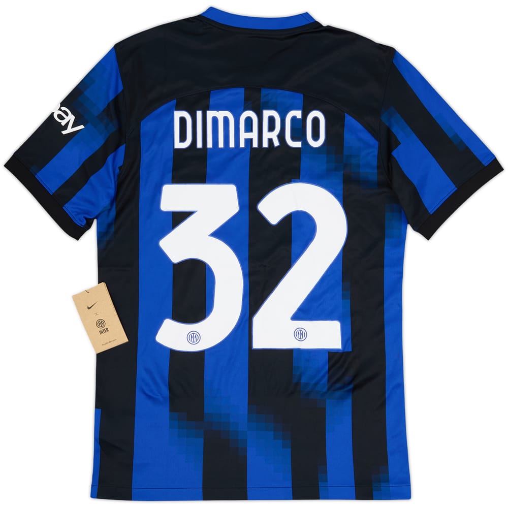 2023-24 Inter Milan Home Shirt Dimarco #32 (S)