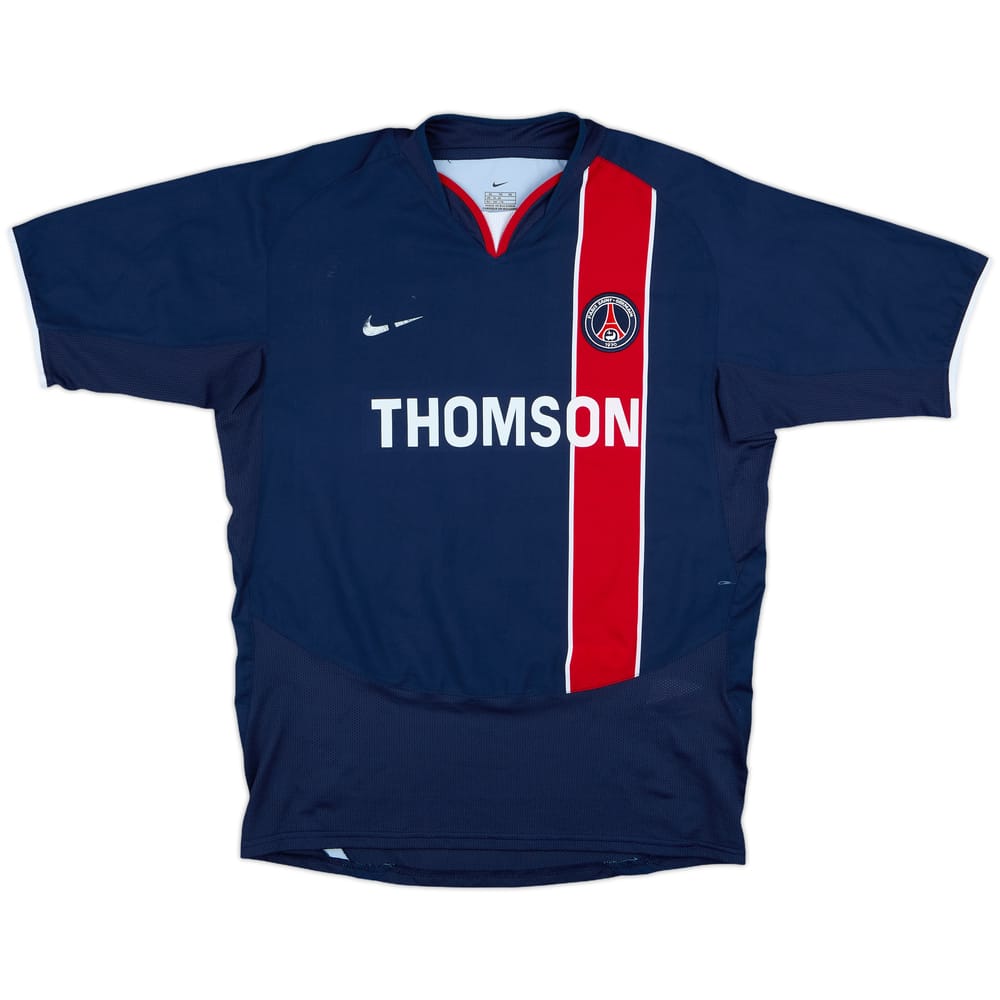 2003-04 Paris Saint-Germain Home Shirt - 5/10 - (XL.Boys)