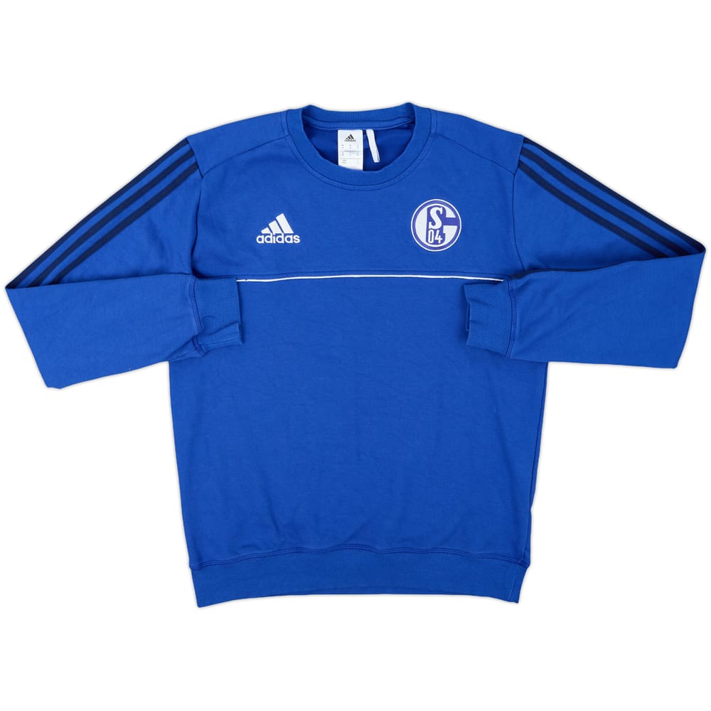 2017-18 Schalke adidas Sweat Top - 8/10 - (M)