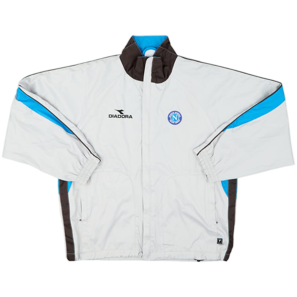 2002-03 Napoli Diadora Track Jacket - 9/10 - (S)