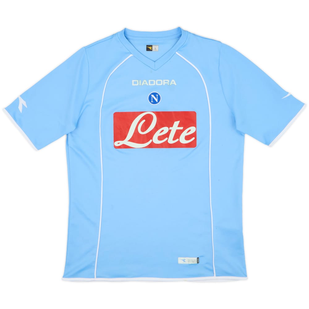 2006-07 Napoli Home Shirt - 7/10 - (L)