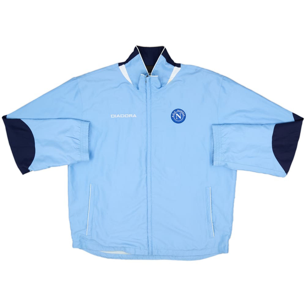 2006-07 Napoli Diadora Track Jacket - 7/10 - (XXL)