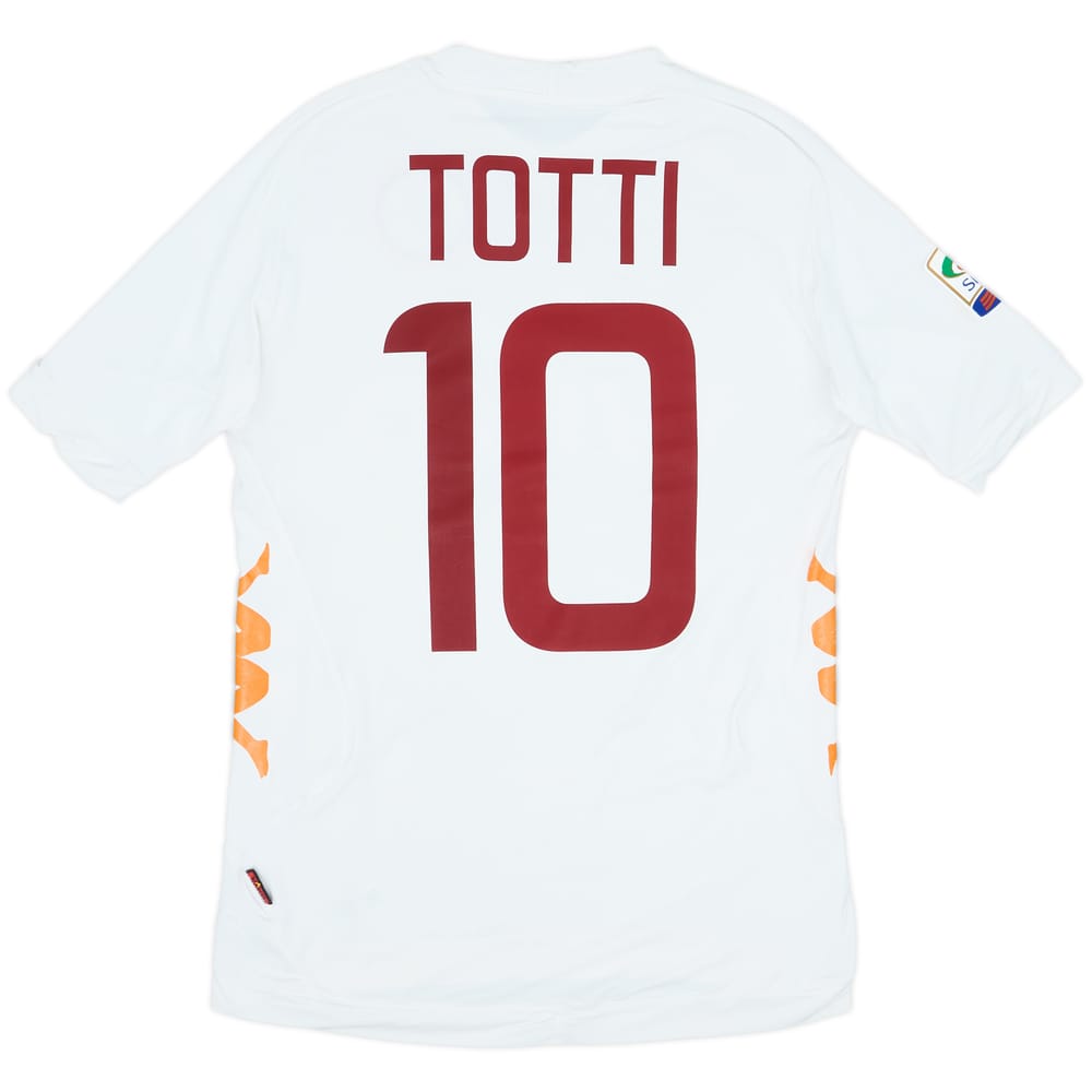 2011-12 Roma Away Shirt Totti #10 - 7/10 - (M)