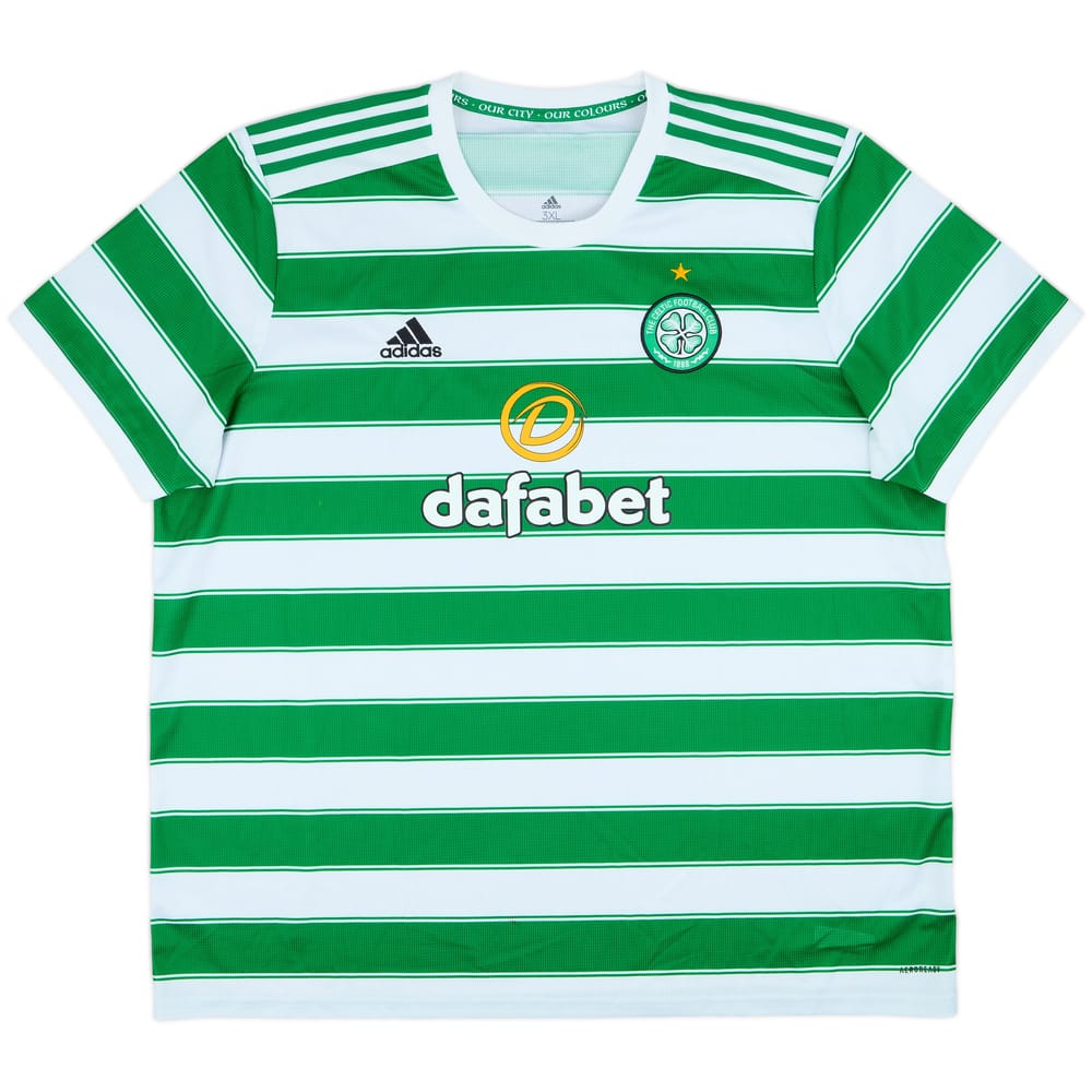 2021-22 Celtic Home Shirt - 8/10 - (3XL)