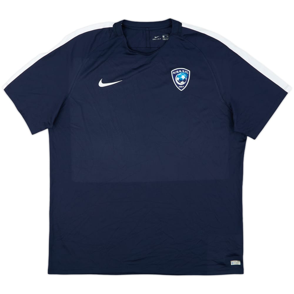 2017-18 Al Hilal Nike Training Shirt - 9/10 - (XXL)