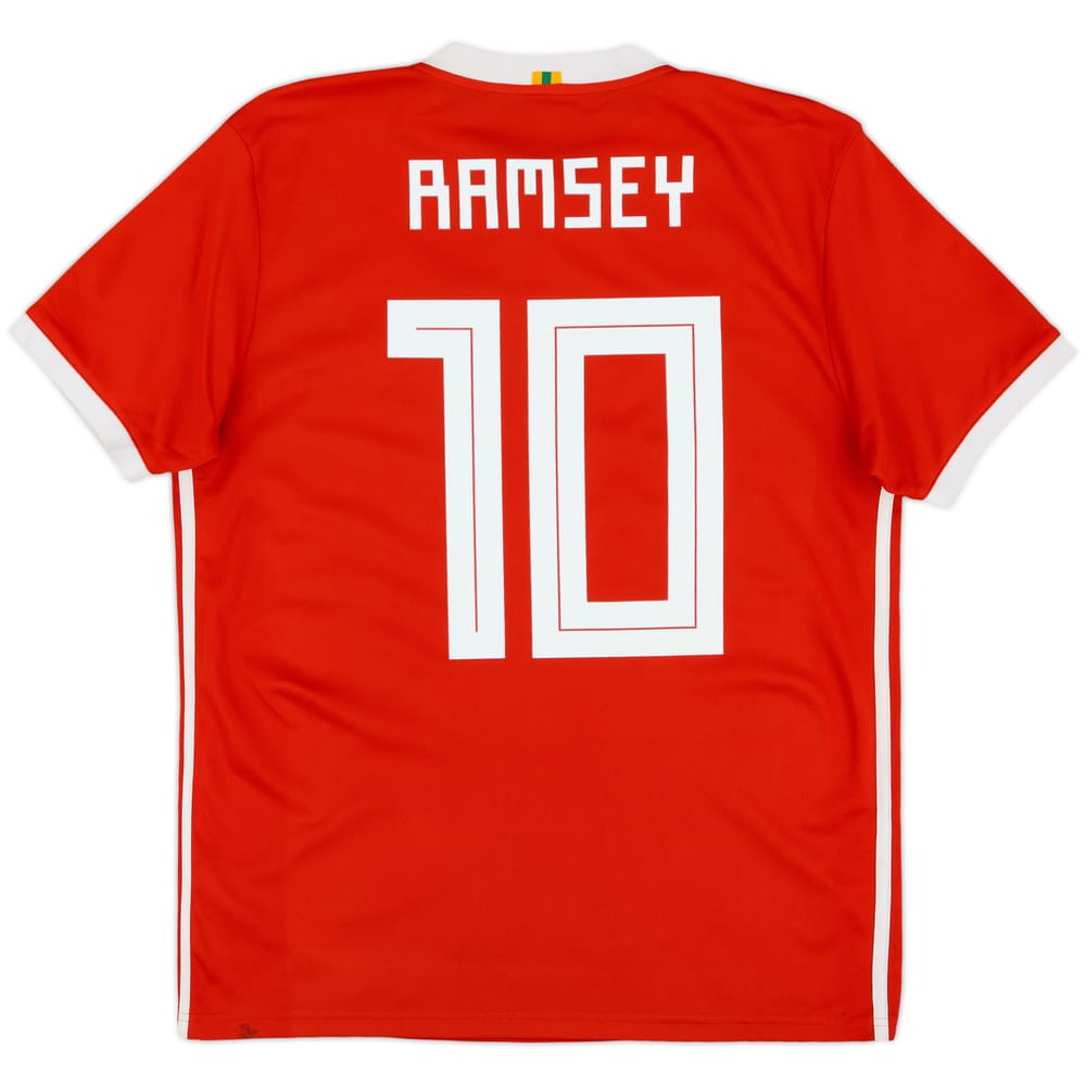 2018-19 Wales Home Shirt Ramsey #10 - 6/10 - (M)