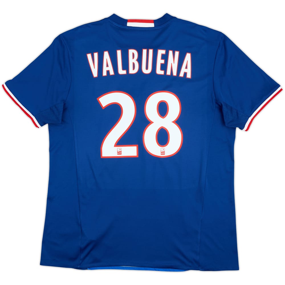 2016-17 Lyon Away Shirt Valbuena #28 - 6/10 - (L)
