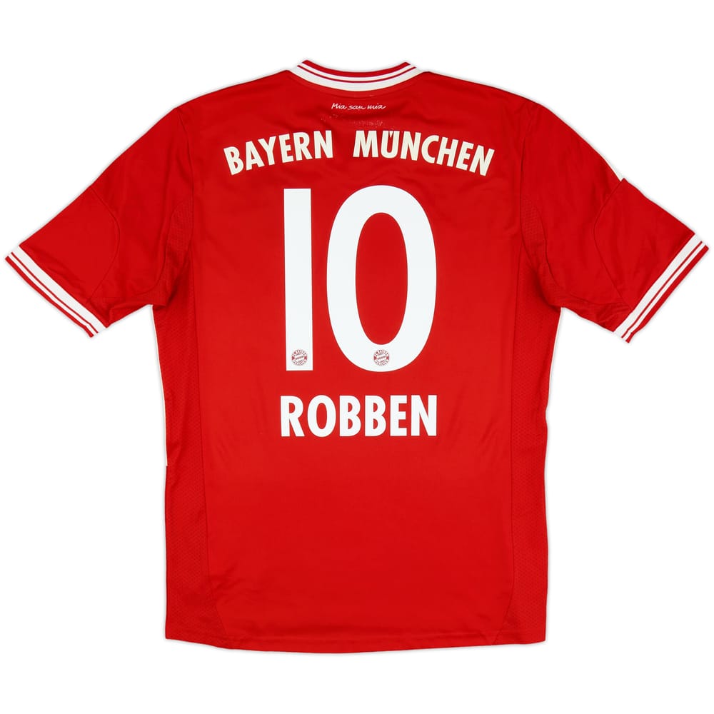 2013-14 Bayern Munich Home Shirt Robben #10 - 6/10 - (M)