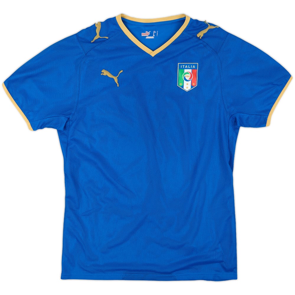 2007-08 Italy Home Shirt - 4/10 - (S)