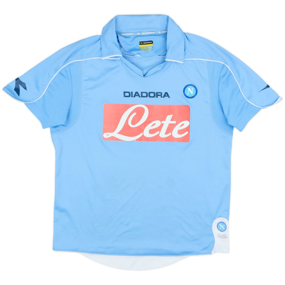 2008-09 Napoli Home Shirt - 5/10 - (XS)