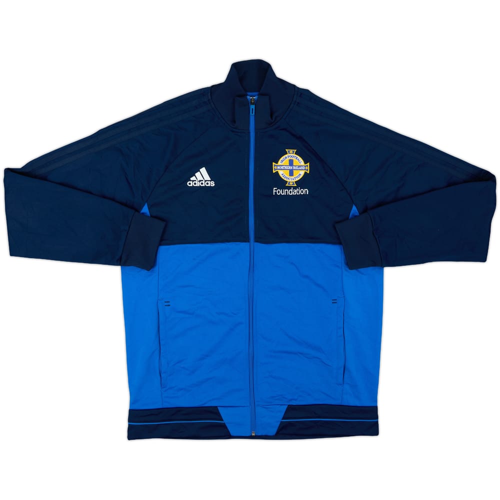 2017-18 Northern Ireland 'Foundation' adidas Track Jacket - 10/10 - (L)