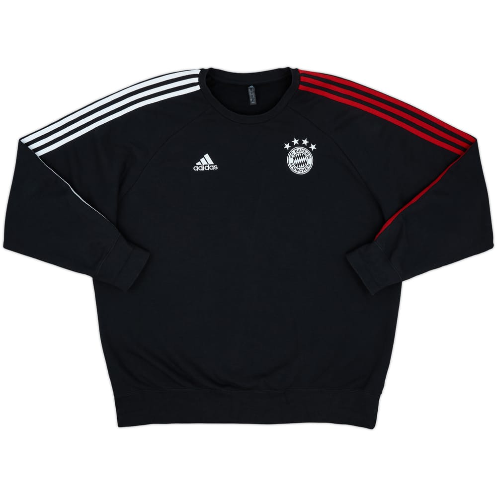 2020-21 Bayern Munich adidas Sweat Top - 9/10 - (XXL)
