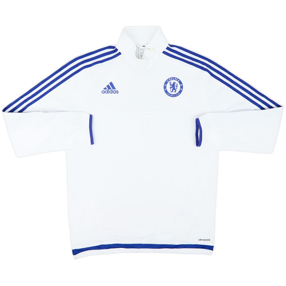 2015-16 Chelsea adidas 1/4 Zip Drill Top - 8/10 - (M)