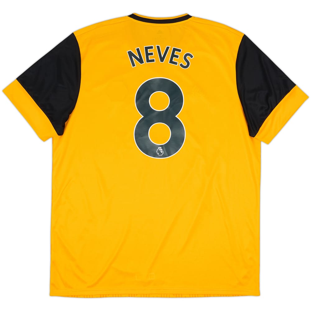 2020-21 Wolves Home Shirt Neves #8 - 8/10 - (XL)