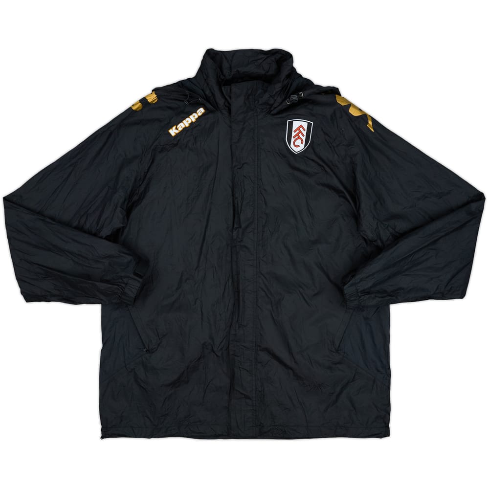 2010-11 Fulham Kappa Hooded Rain Jacket - 9/10 - (XL)
