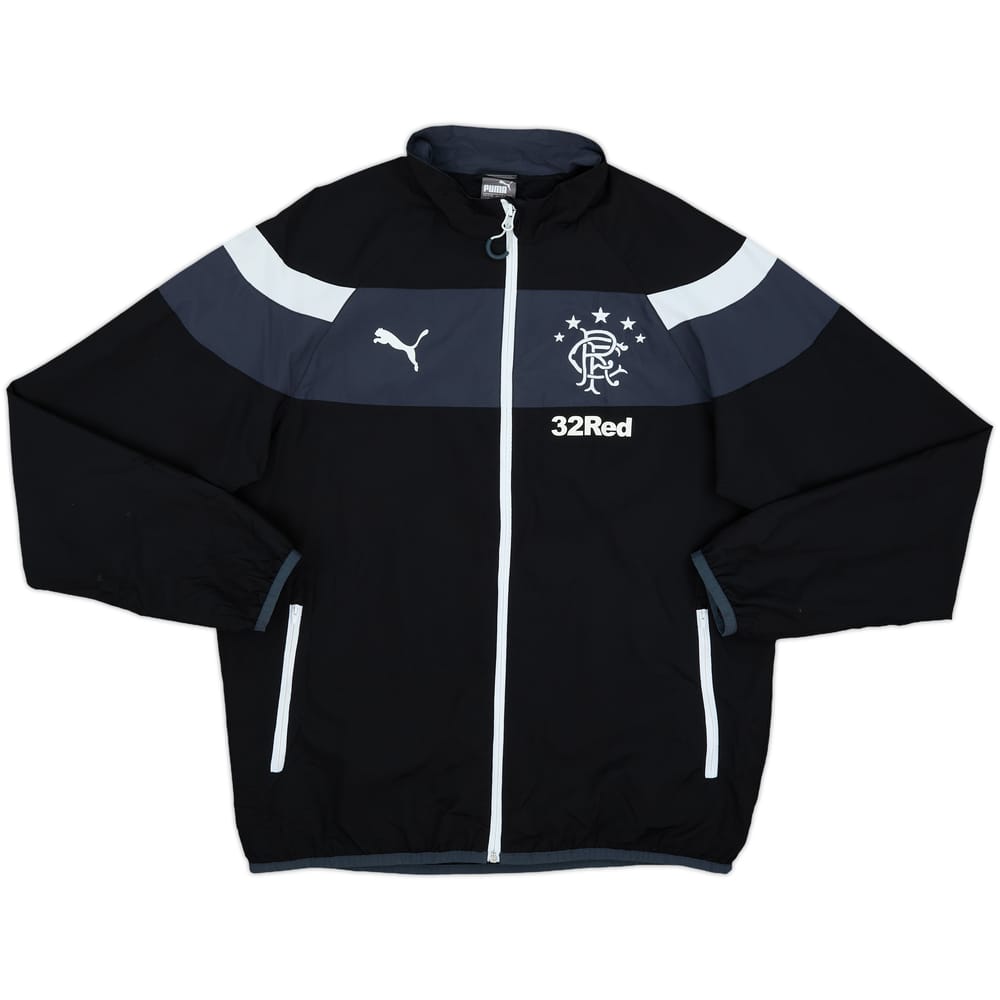 2016-17 Rangers Puma Track Jacket - 8/10 - (L)