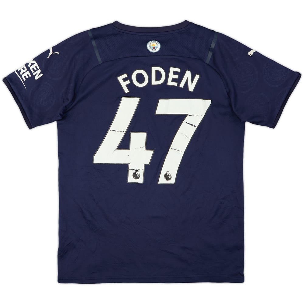 2021-22 Manchester City Third Shirt Foden #47 - 4/10 - (S)