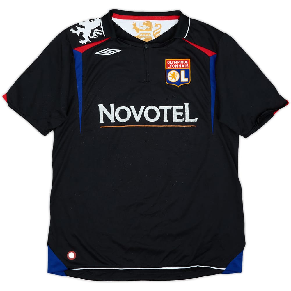 2007-08 Lyon European Home Shirt - 4/10 - (XL.Boys)