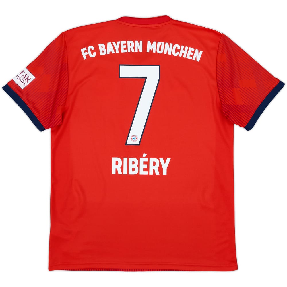 2018-19 Bayern Munich Home Shirt Ribery #7 - 10/10 - (M)