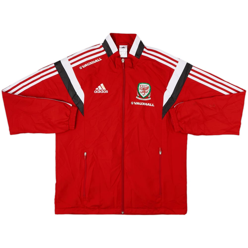 2014-16 Wales adidas Track Jacket - 7/10 - (M)