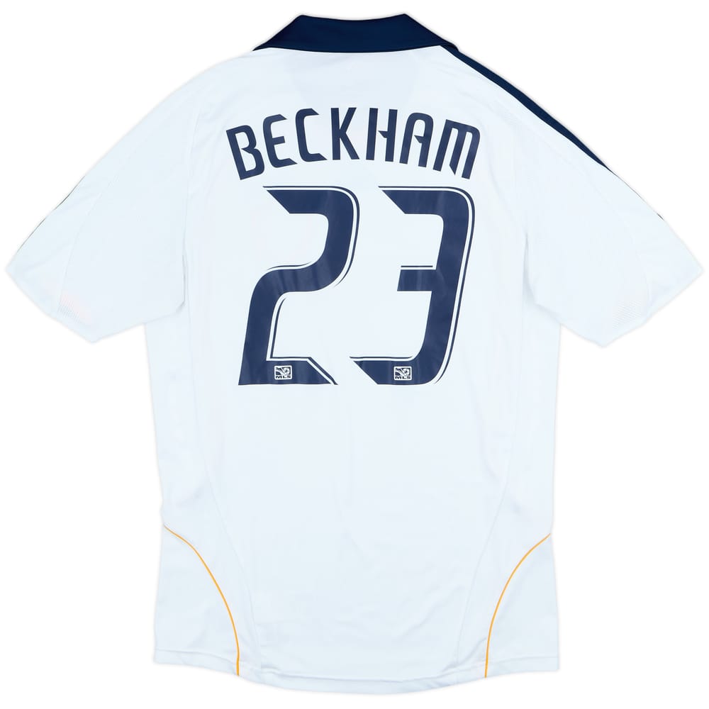 2008-09 LA Galaxy Home Shirt Beckham #23 - 4/10 - (S)