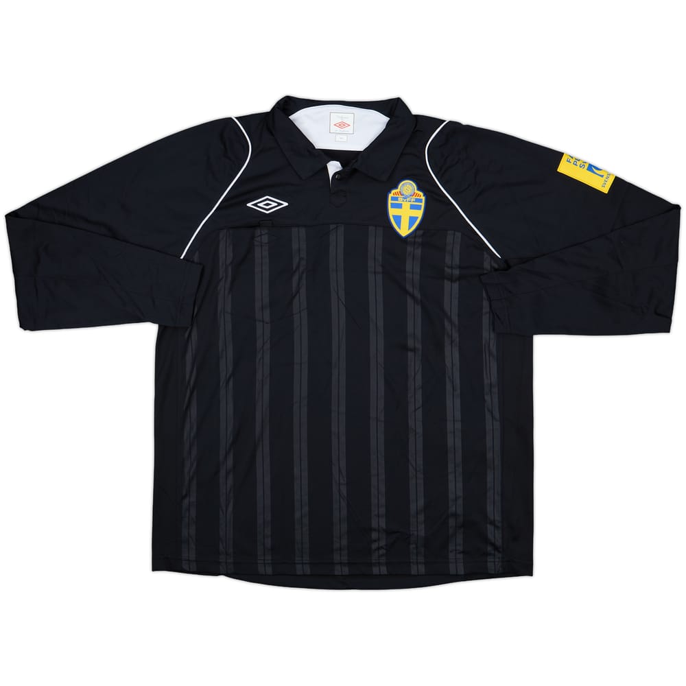 2010-11 Sweden Umbro Referee L/S Shirt - 10/10 - (XXL)
