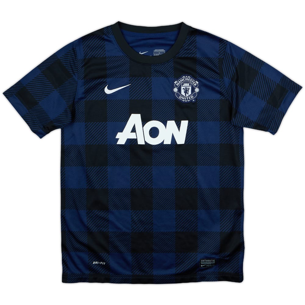 2013-14 Manchester United Away Shirt - 8/10 - (L.Boys)