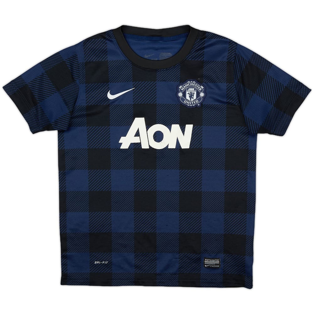 2013-14 Manchester United Away Shirt - 6/10 - (L.Boys)