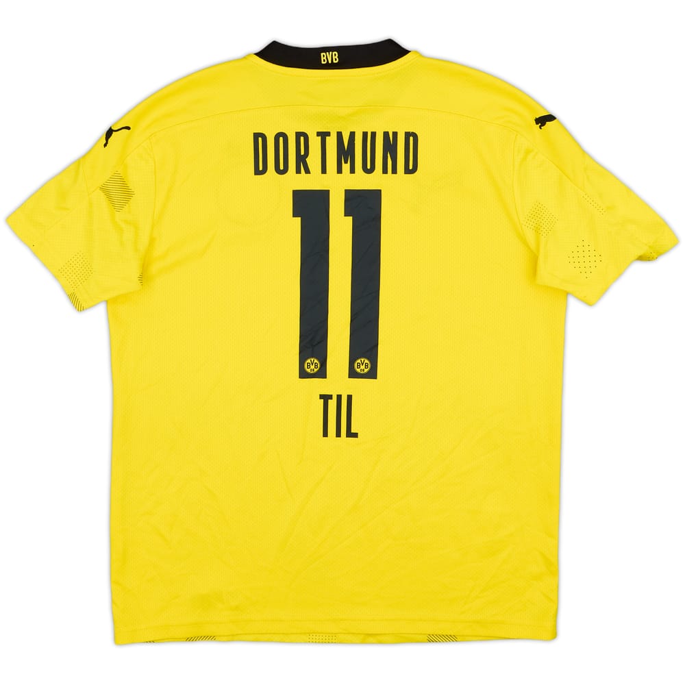 2020-21 Borussia Dortmund Home Shirt Til #11 - 7/10 - (L.Boys)