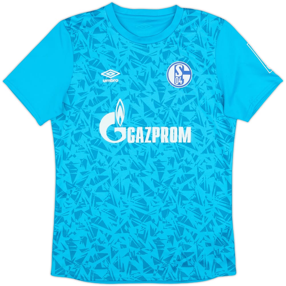 2019-20 Schalke Umbro Training Shirt - 8/10 - (XL.Boys)