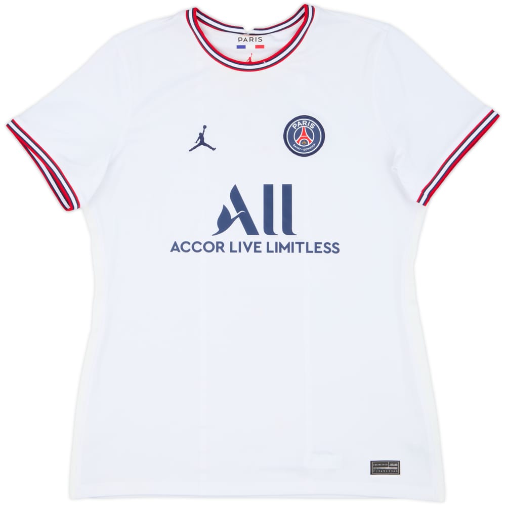 2021-22 Paris Saint-Germain Fourth Shirt - 7/10 - (Women's L)